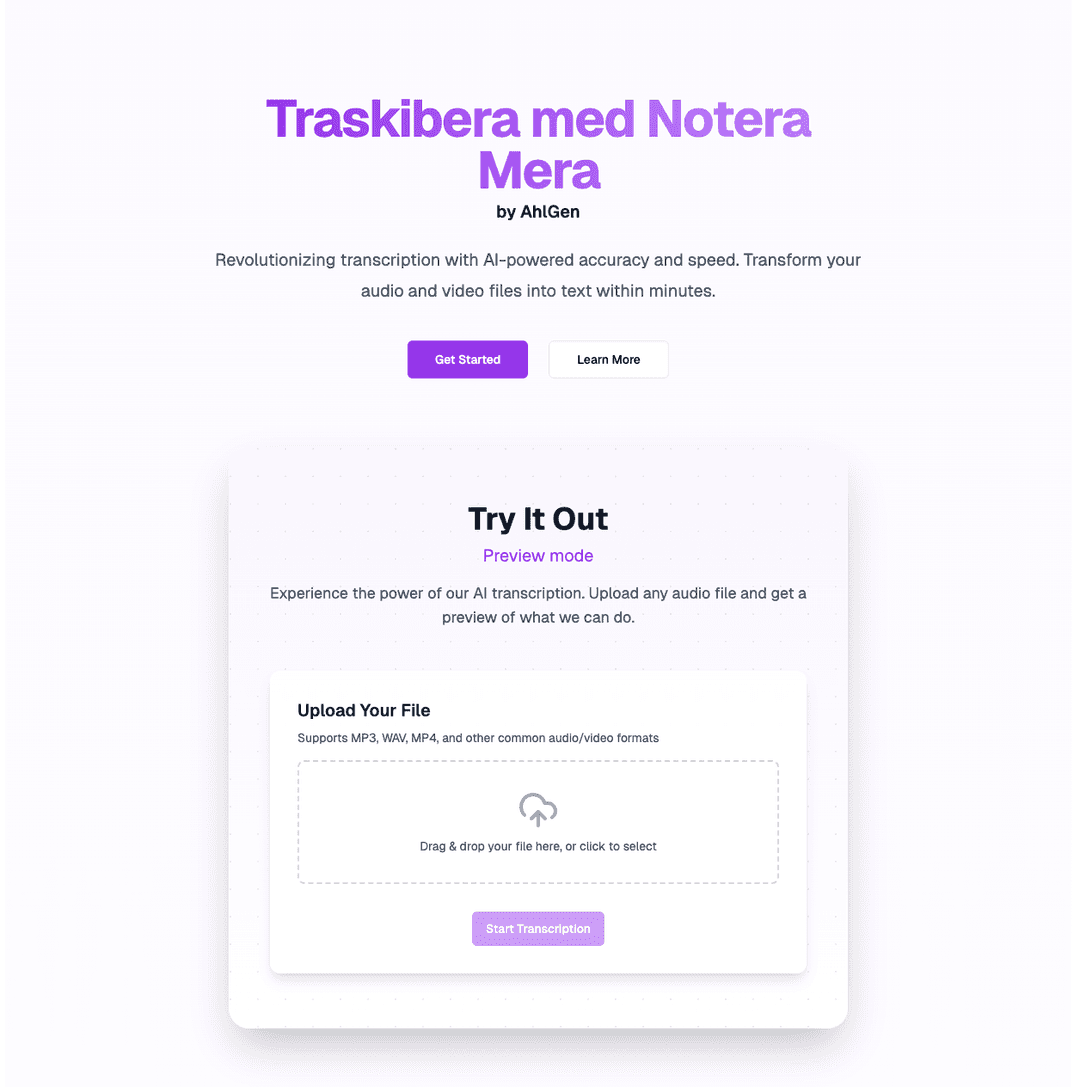 Notera Mera character